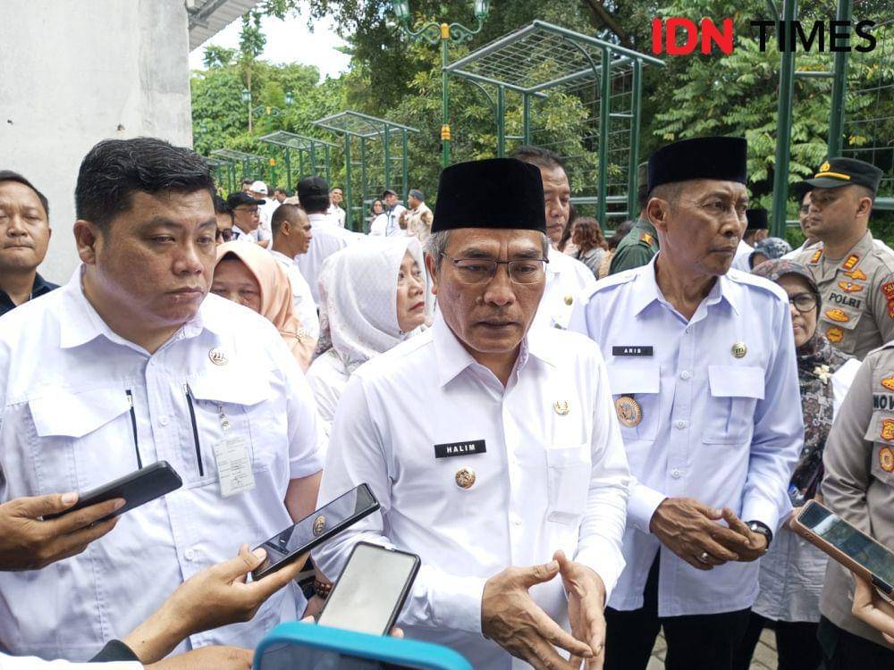 Bupati Bantul, Abdul Halim Muslih.(IDN Times/Daruwaskita)