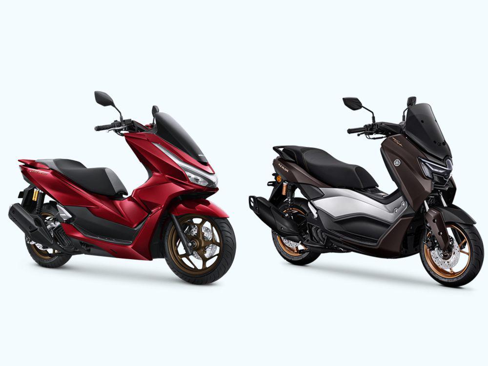 Yamaha NMAX TURBO TECHMAX vs Honda PCX RoadSync: Siapa Paling Modern?