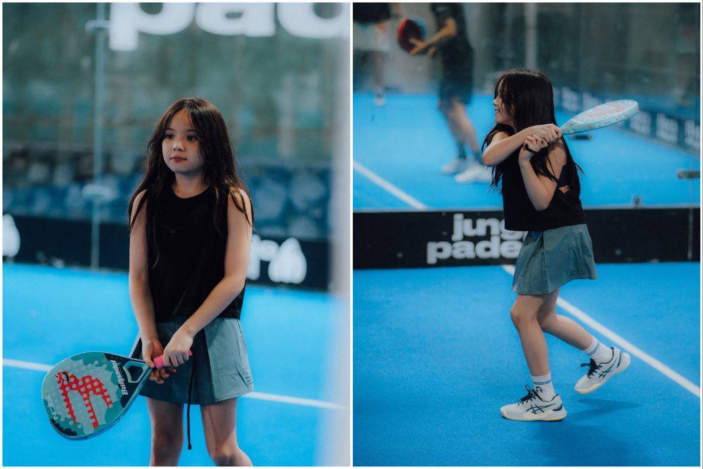 8 Penampilan Gempi saat Main Padel, Penuh Pesona!