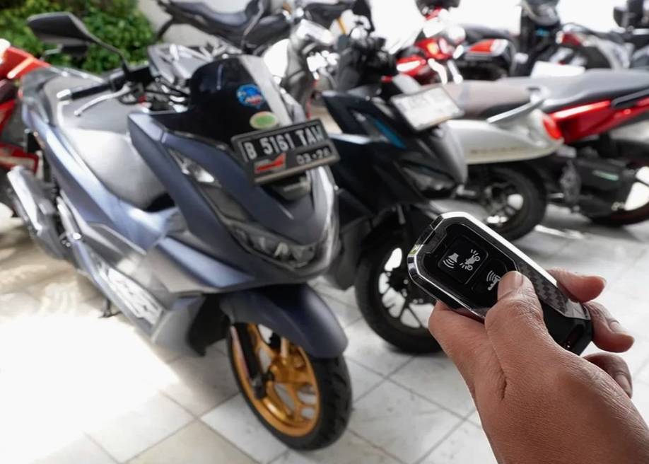 ilustrasi remote motor (wahanahonda.com)