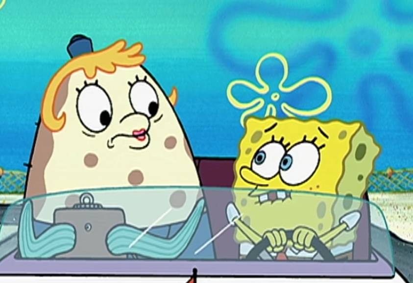 cuplikan SpongeBob tes mengemudi (dok. Nickelodeon/SpongeBob SquarePants)