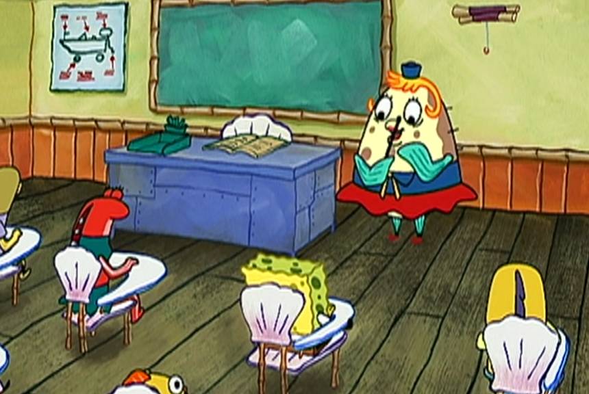 cuplikan SpongeBob tes mengemudi (dok. Nickelodeon/SpongeBob SquarePants)