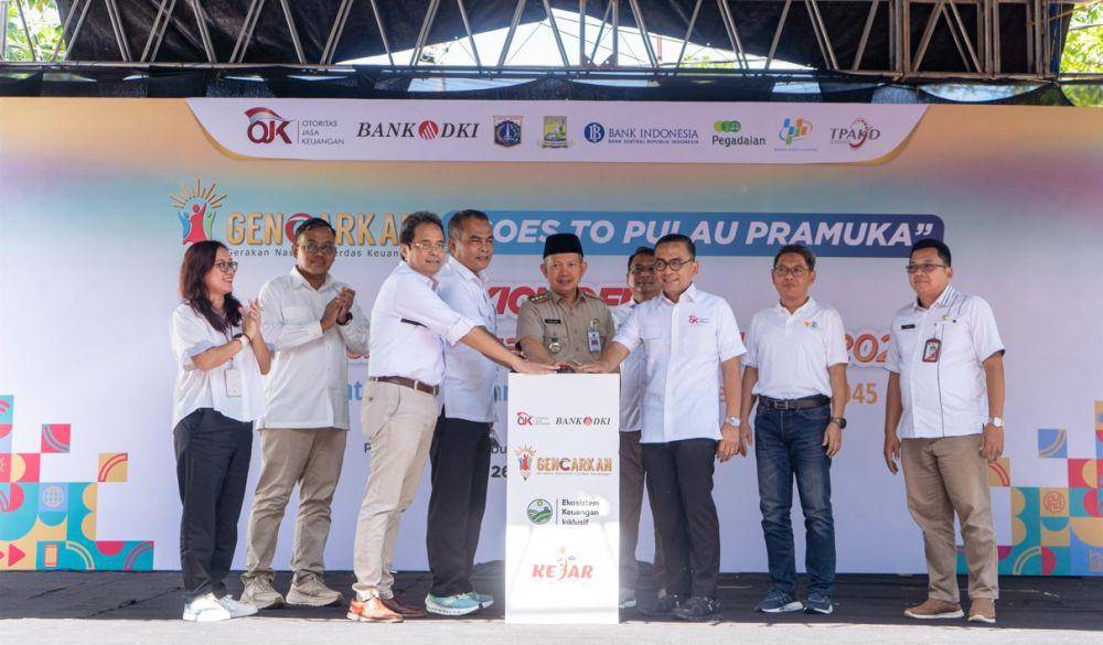Otoritas Jasa Keuangan (OJK), bekerja sama dengan Bank DKI, meluncurkan inisiatif untuk mempercepat transformasi digital di Kepulauan Seribu, khususnya di Pulau Pramuka. (Dok/Istimewa).