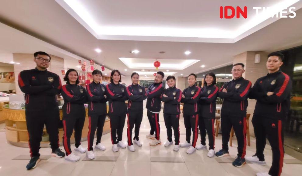 Usai berlaga di kejuaraan Asia 2025, timnas karate Indonesia kembali menghuni pelatnas di Bali untuk persiapan SEA Games 2025 di Thailand.(IDN Times/Foto : Dok. Angga Firman/