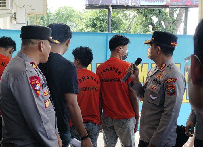2 Warga Sunggal Dibegal dalam Sepekan, 5 Remaja Ditangkap