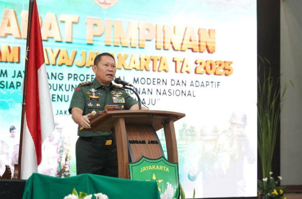 Panglima Kodam Jakarta Raya, Mayjen Rafael Granada Baay. (Dokumentasi Kodam Jaya)
