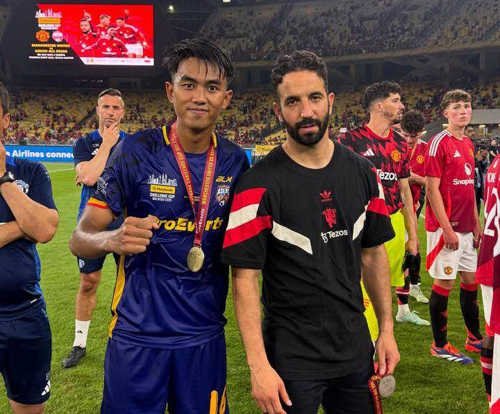 Kakang Rudianto dan Pelatih Manchester United (instagram.com/kakangrudianto33)