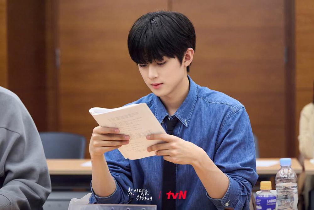 pembacaan naskah First For Love (dok.tvN/First For Love)