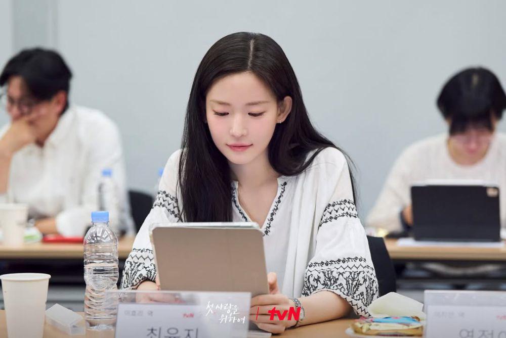 pembacaan naskah First For Love (dok.tvN/First For Love)