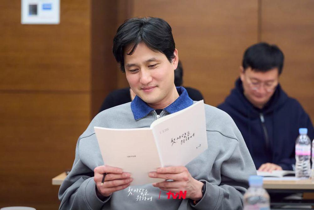 pembacaan naskah First For Love (dok.tvN/First For Love)