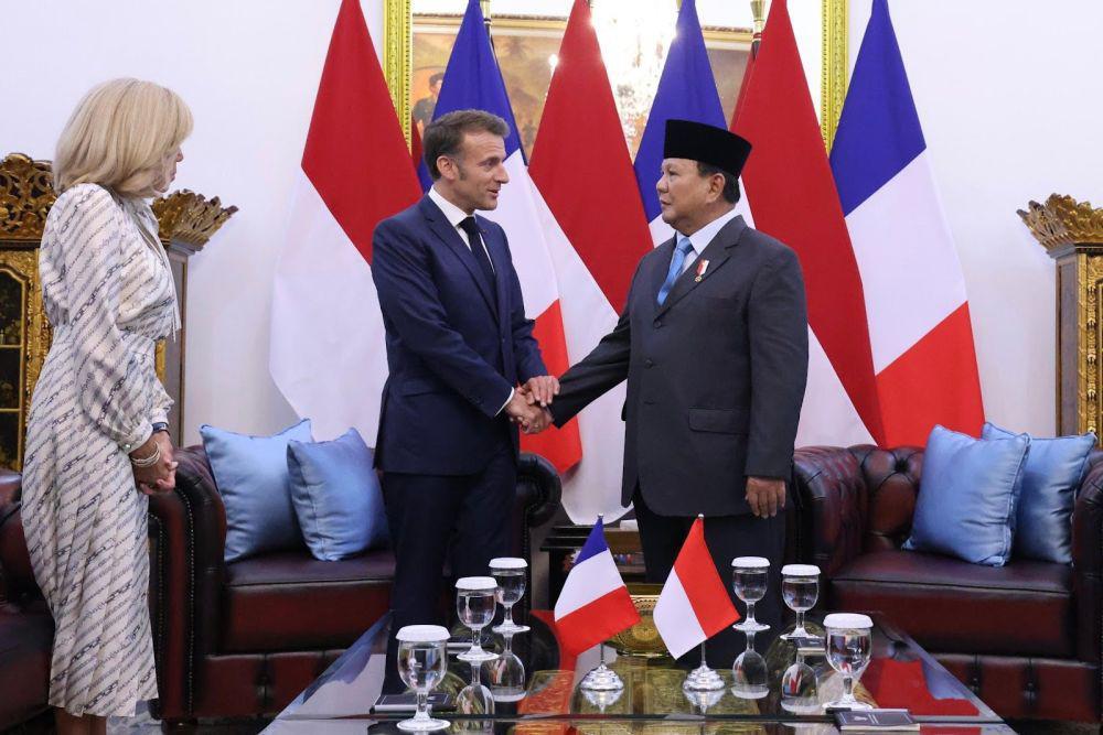 Prabowo: Indonesia–Prancis Bisa Berkontribusi untuk Stabilitas Global