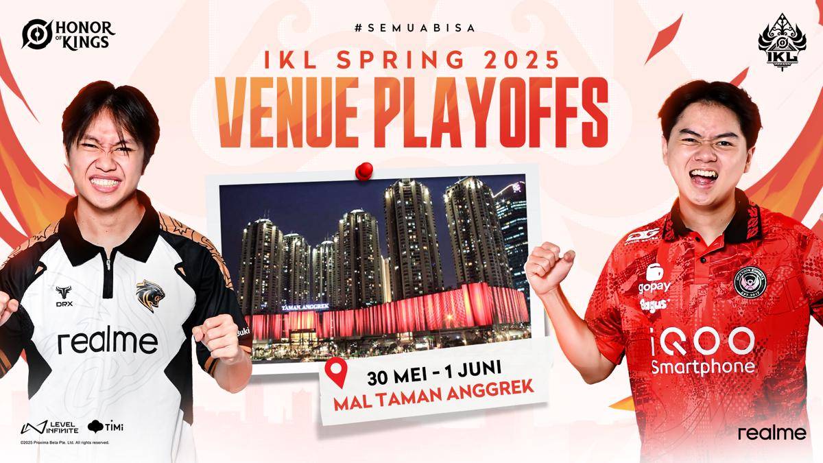 Playoff HoK IKL Spring 2025 Siap Guncang Mal Taman Anggrek!
