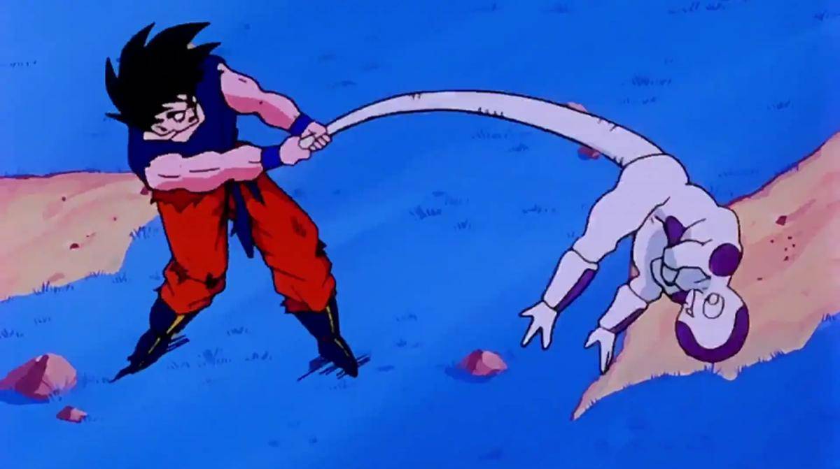 Goku vs Frieza (Dok.Toei Animation/Dragon Ball)