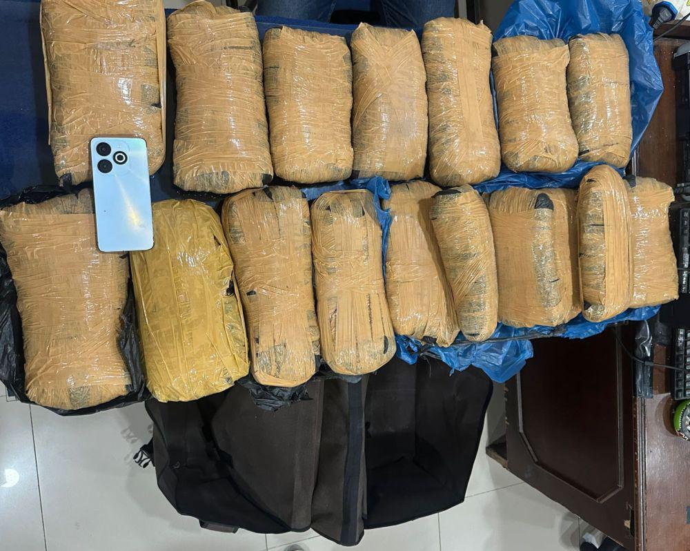 Barang bukti narkoba yang diamankan Ditres Narkoba Polda Sumbar (Foto: Polda Sumbar)