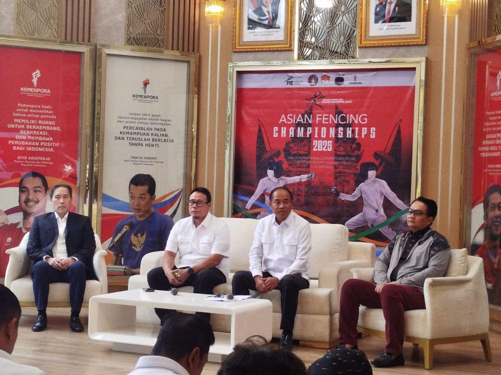 Indonesia Jadi Tuan Rumah Kejuaraan Anggar Asia 2025