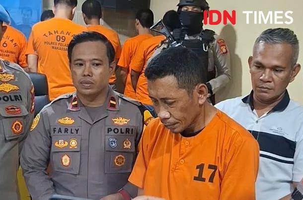 Resedivis pencuri sepeda motor di Makassar kembali ditangkap, Rabu (28/5/2025). IDN Times/Darsil Yahya