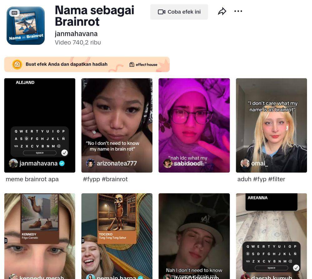 Tangkap layar TikTok (dok. Tangkap layar TikTok)