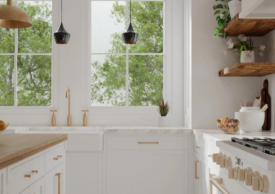 10 Desain Dapur Nuansa Putih, Elegan dan Artsy!