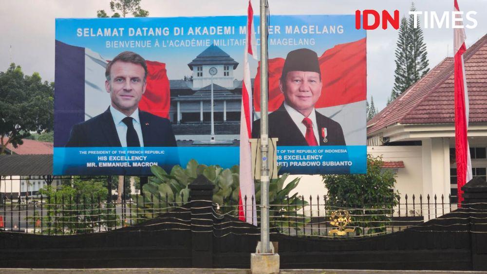 Prabowo dan Macron Kunjungi Magelang Hari ini, ke Akmil dan Candi Borobudur