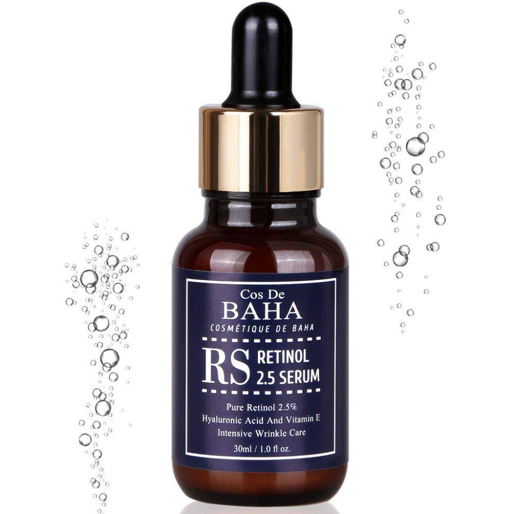 Cos de BAHA Retinol 2.5% Facial Serum with Vitamin E (cosdebaha.com)