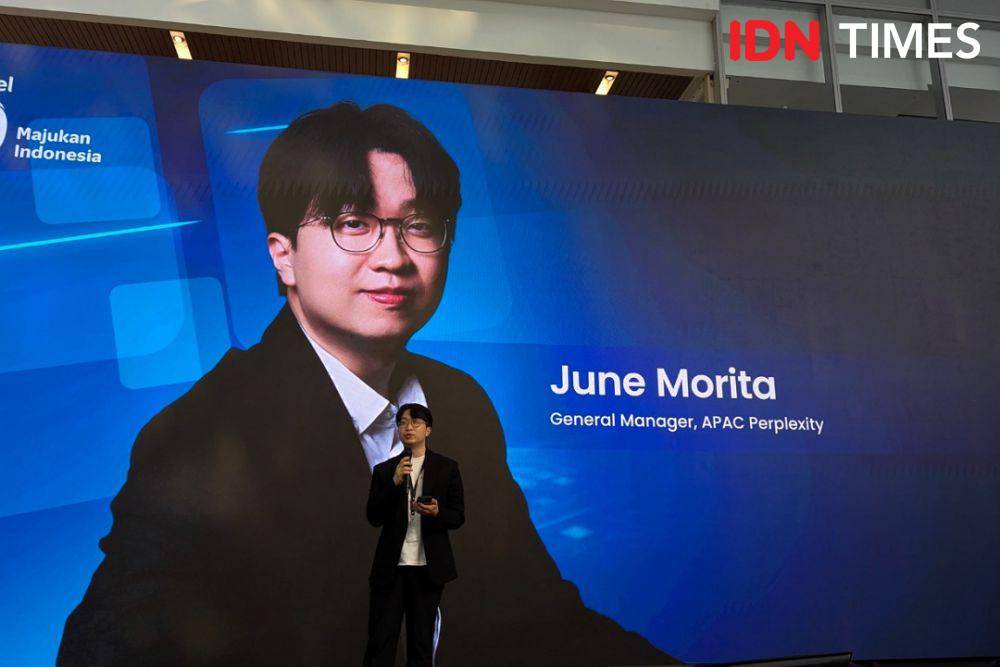 General Manager APAC Perplexity, June Morita (IDN Times/Misrohatun)