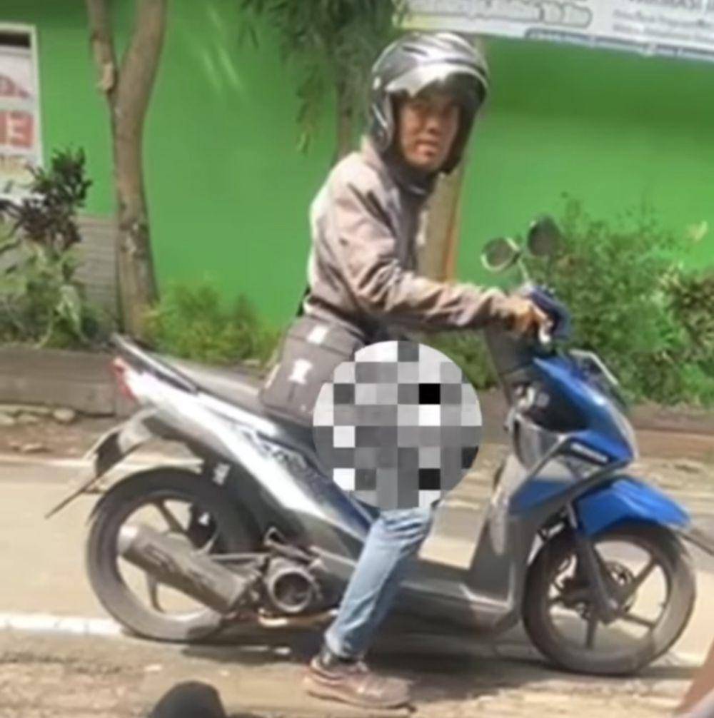 Aksi eksibisionisme di lingkungan sekolah SMPN 2 Kota Malang. (IDN Times/Istimewa)