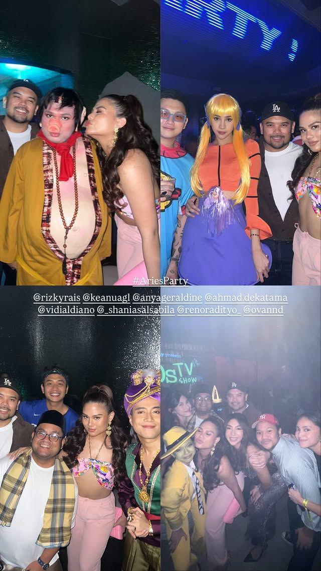 artis di ulang tahun Geng Aries (Instagram.com/keanuagl)