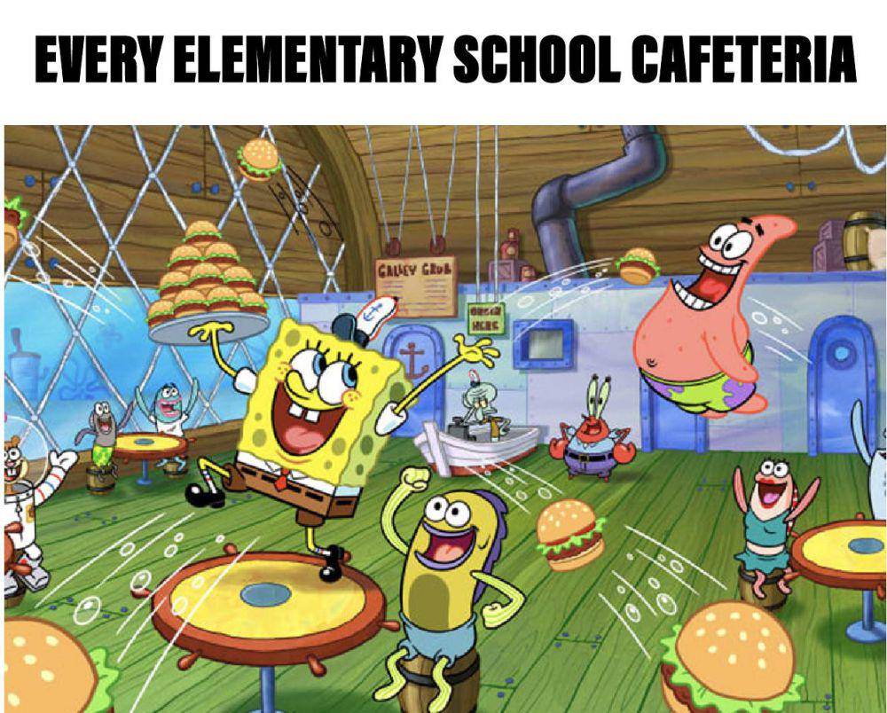 meme SpongeBob tentang makan siang (reddit.com/user/TSM_legend27)