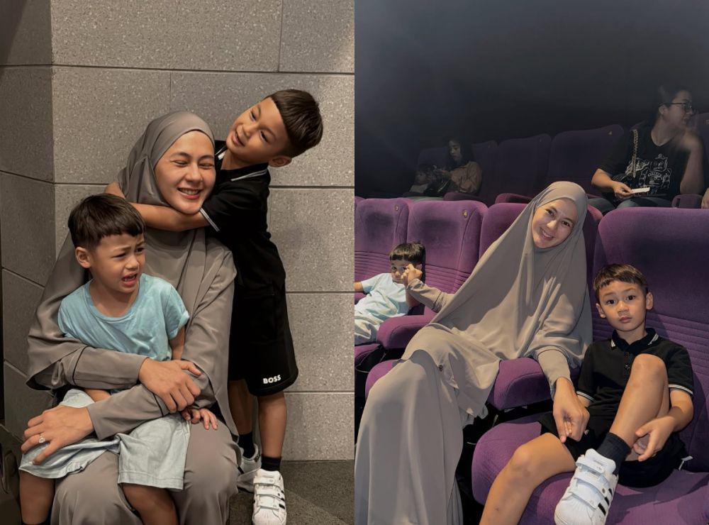 7 Potret Paula Verhoeven Quality Time Bareng Anak