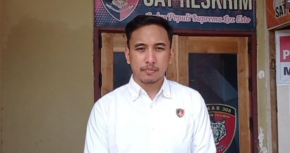 Kasatreskrim Polres Pesisir Barat, Iptu Fabian Yafi Adinata. (IDN Times/istimewa)