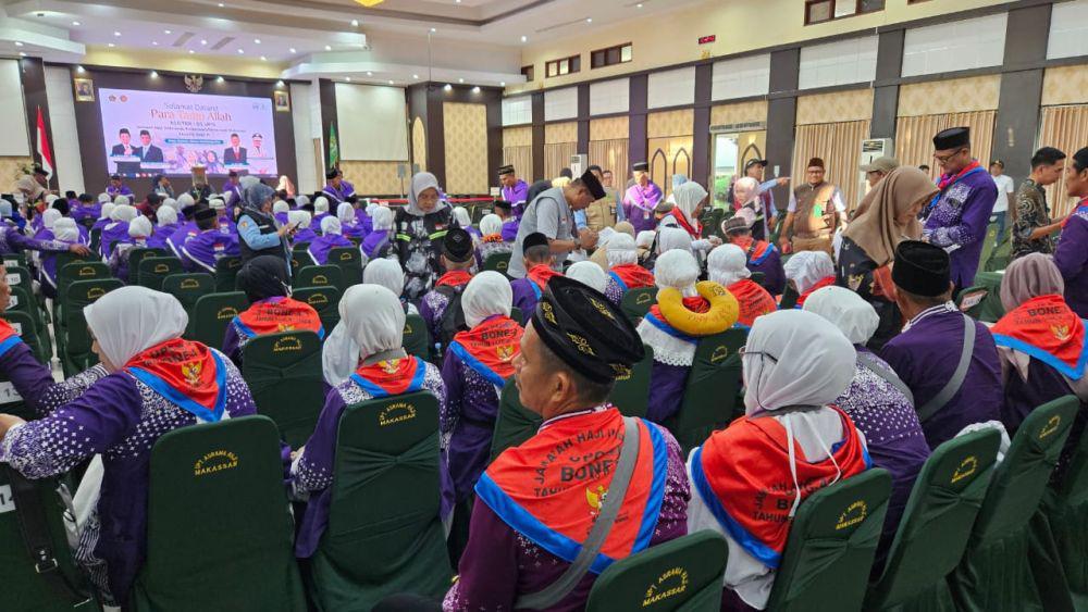 Kloter 41 Bawa Jemaah Haji asal 18 Daerah di Sulsel