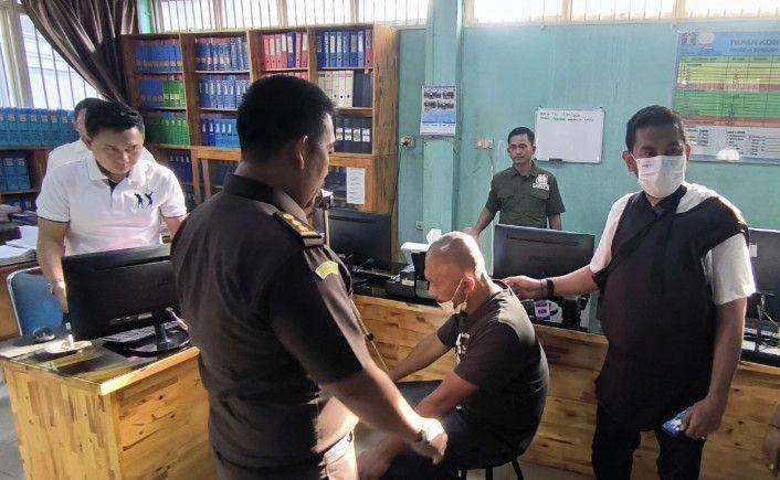 DPO Godol setelah ditangkap dan diamankan tim gabungan (dok.Istimewa)