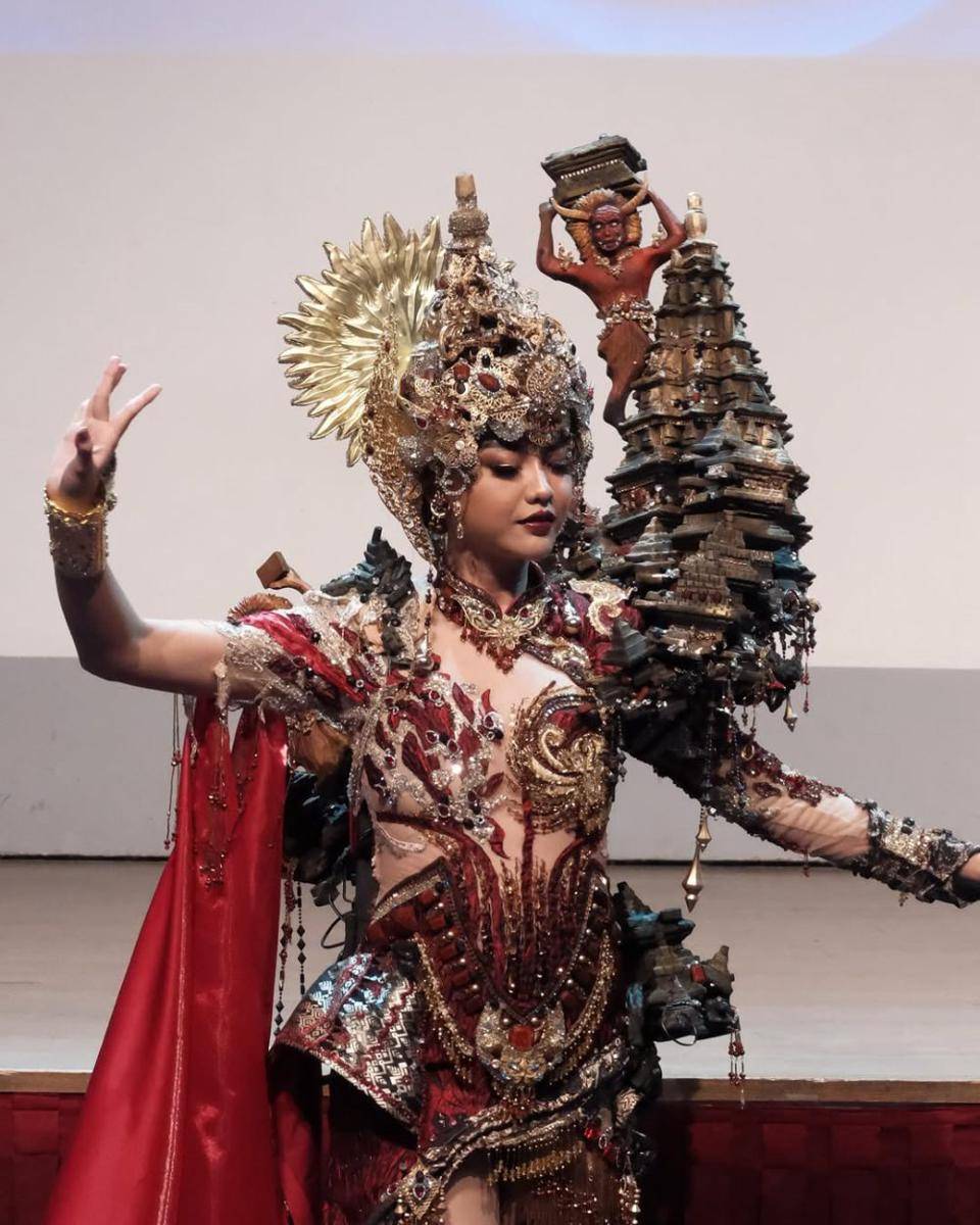 Potret Acara Konferensi Pers Firsta Yufi ke Ajang Miss Supranational 2025 (Instagram.com/officialputeriindonesia)