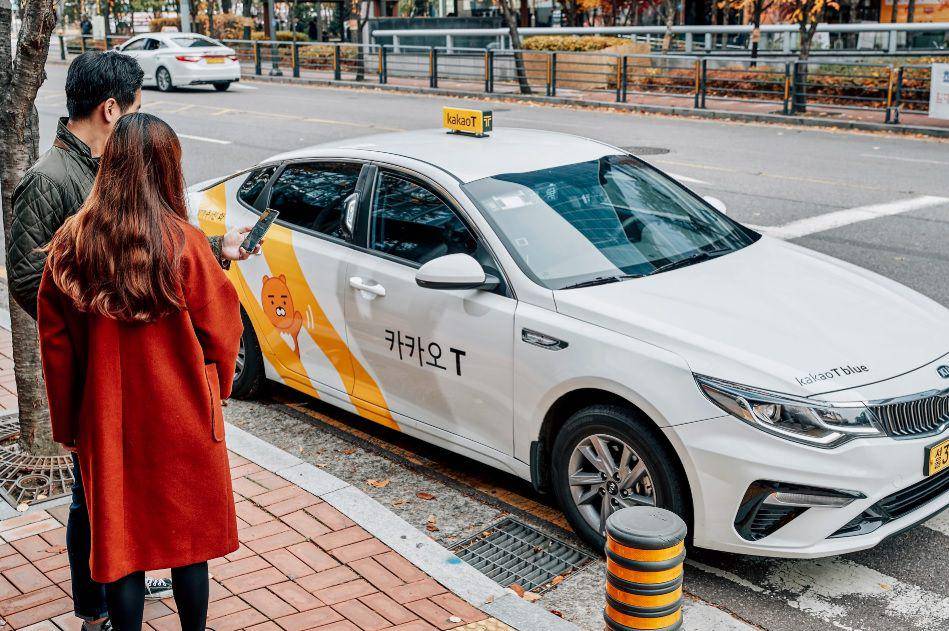 Potret Kakao T Taxi di Korea Selatan (kakaocorp.com)