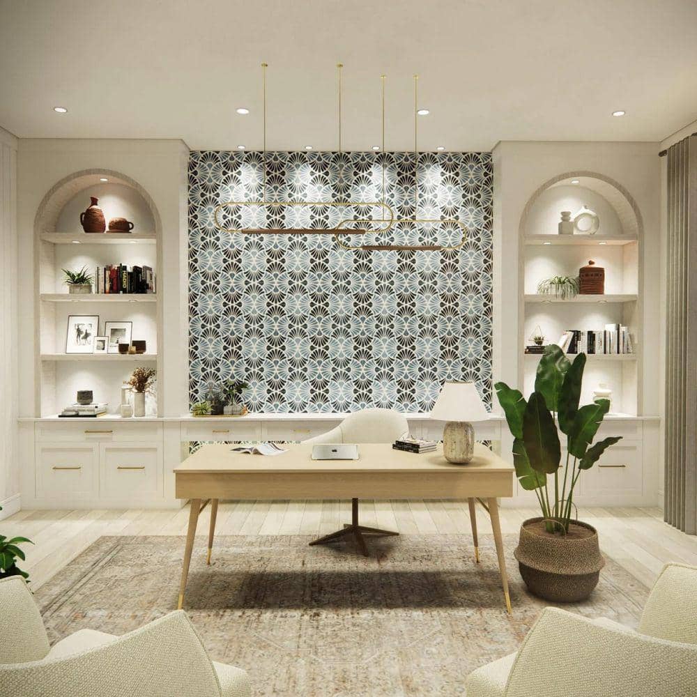 Ilustrasi desain ruang kerja (pixabay.com/lilitile)