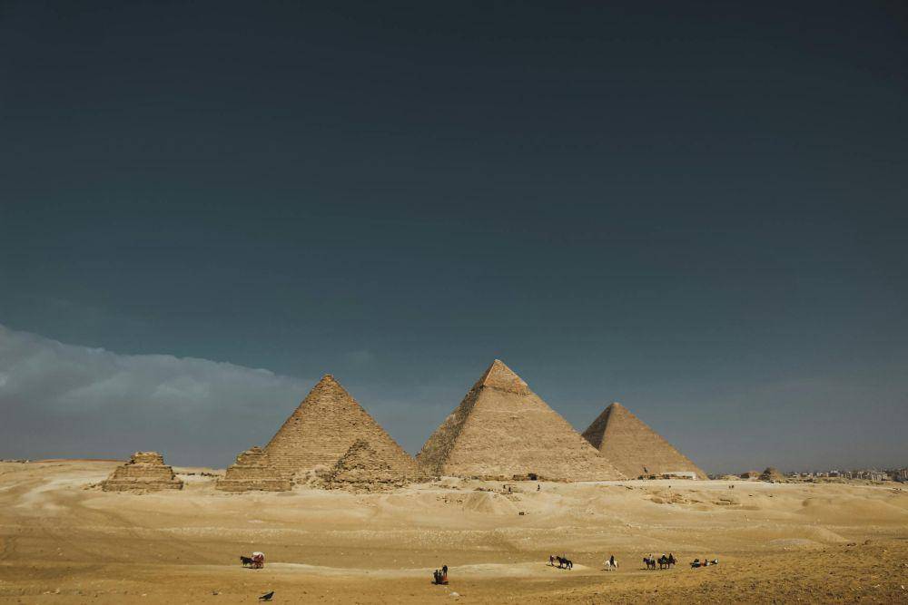 Potret Piramida Giza, Mesir (pexels.com/Taha Abbas)