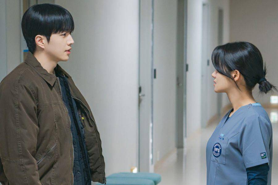 Jung Jung Hyeon (Kang Hoon) dan Seo Se Hyun (Park Ju Hyun) di drakor Hunter With A Scalpel (instagram.com/xplusu.series)