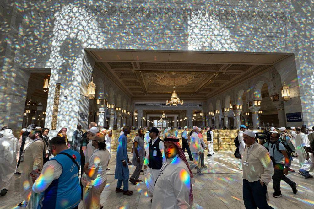 Jemaah haji di Masjidil Haram (Media Center Haji/Andika Wahyu Widyantoro)
