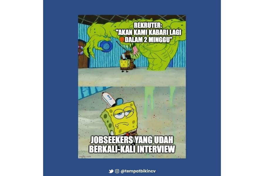 Job Fair Lagi Gencar, 7 Meme Interview Ini Bikin Mental Ambyar!