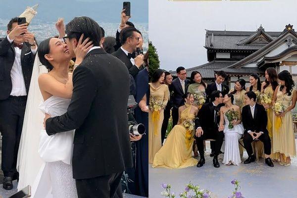 7 Potret Perayaan Pernikahan Brandon Salim dan Dhika Himawan di Jepang