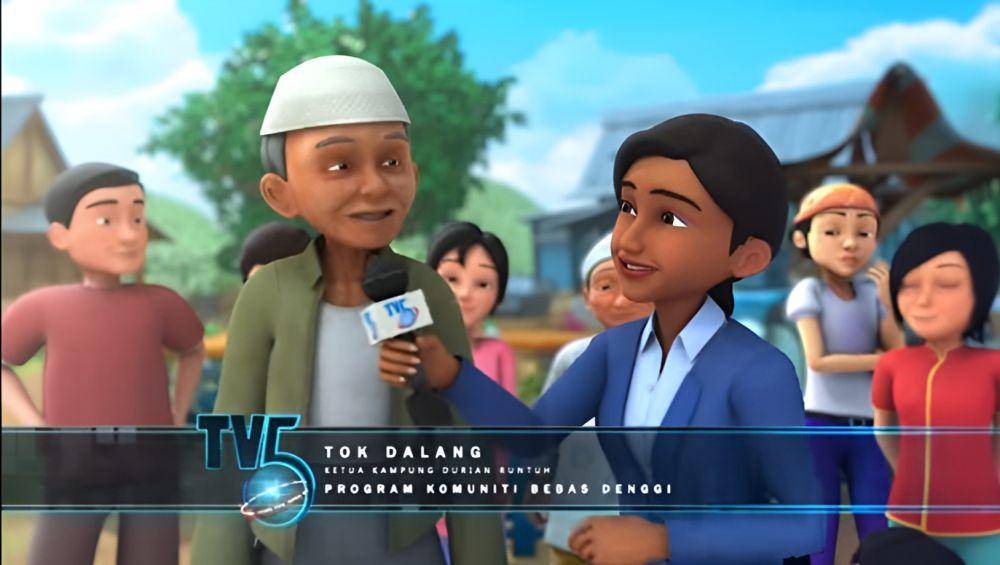 Cuplikan episode "Skuad Bebas Denggi" ( dok. Les' Copaque Production/Upin & Ipin)