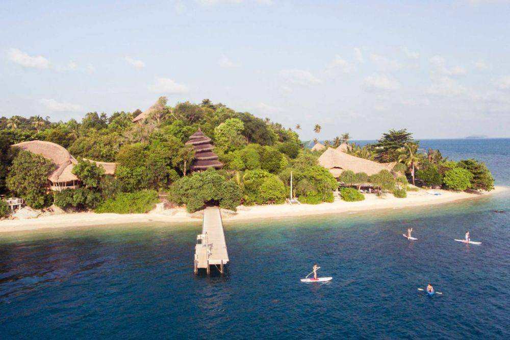 Pariwisata Pulau Cempedak di pesisir Bintan Timur, Kepulauan Riau (Dok: Pengelola Pulau Cempedak)