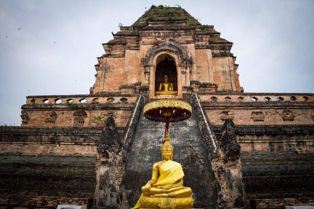 Potret kuil di Thailand 