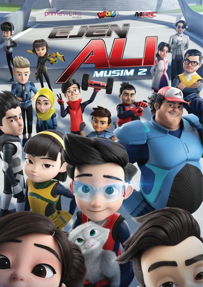Poster serial Ejen Ali season 2 (dok. WAU Animations/Ejen Ali season 2)