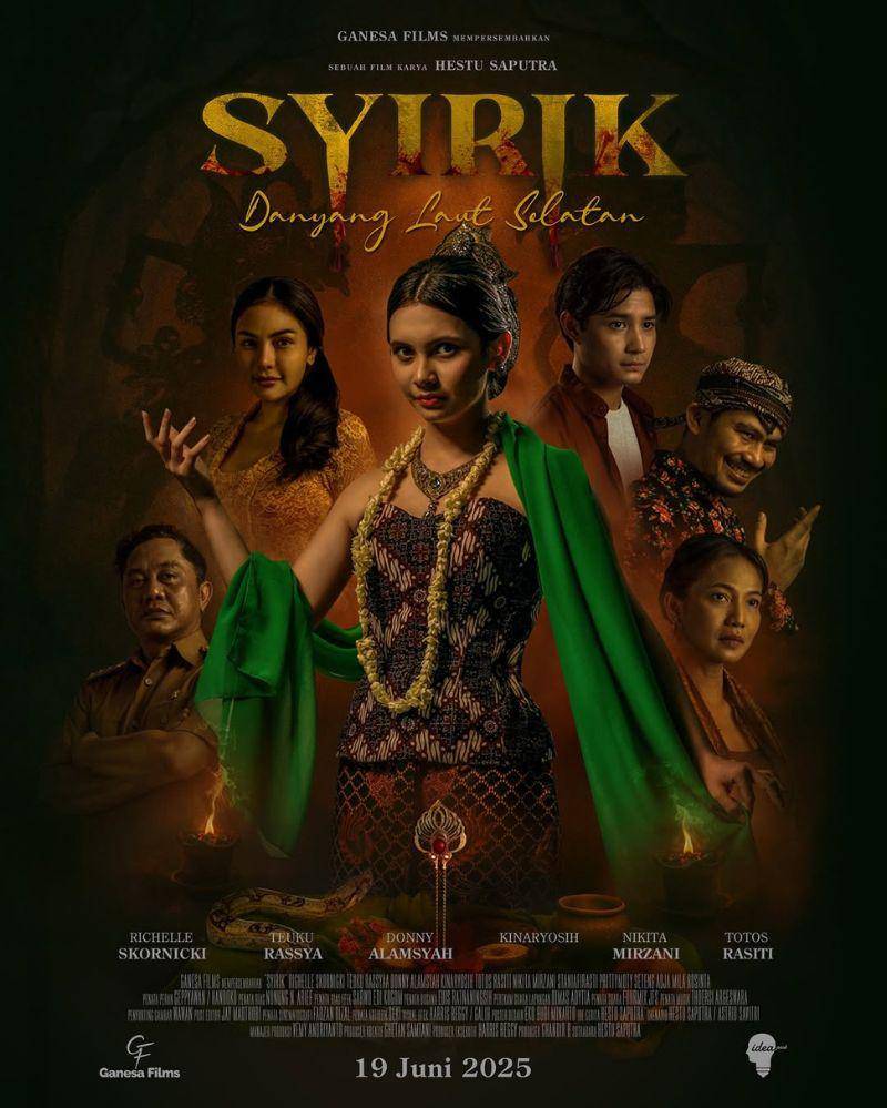 Poster film Syirik (Danyang Laut Selatan) (instagram.com/filmsyirik_official)
