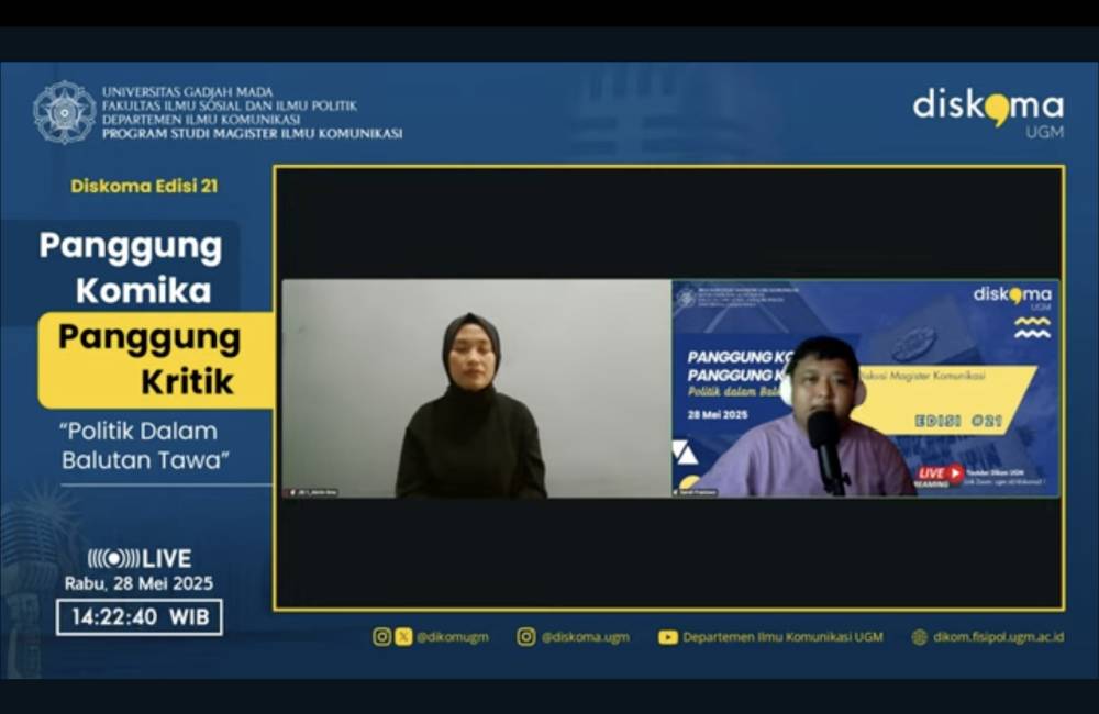 Diskusi Komunikasi Mahasiswa (Diskoma) edisi ke-21. (Dok. Istimewa)