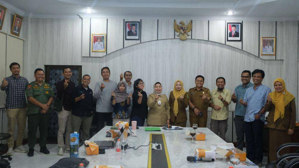 Badan Pengelola Dana Lingkungan Hidup (BPDLH) melaksanakan kegiatan Monitoring dan Evaluasi (Monev) On-Site Program RBP GCF Output 2 (dok.PETAI)