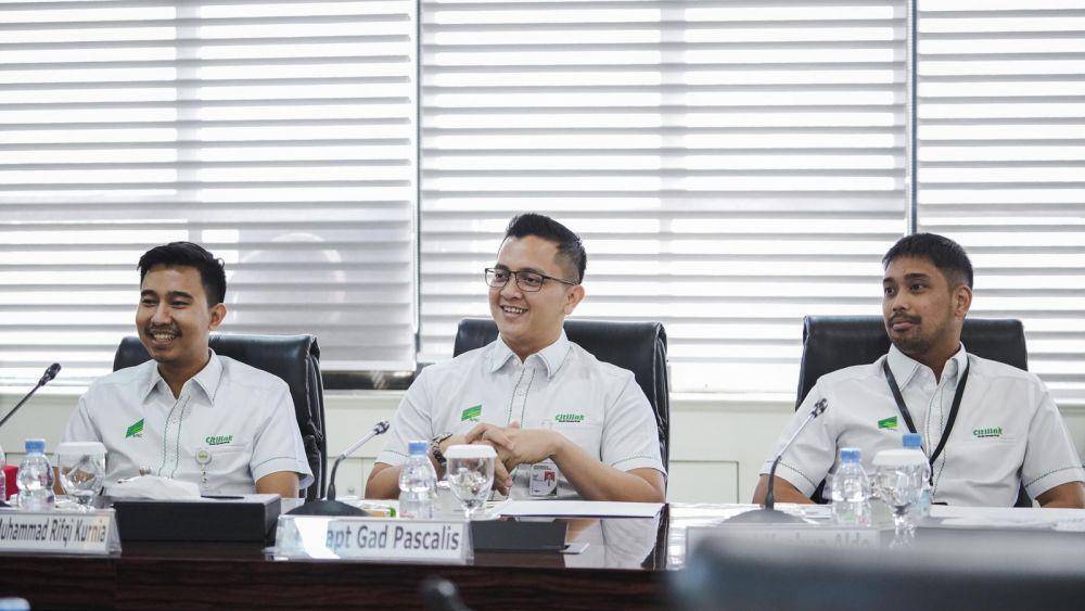 Citilink FC mendapat dukungan Menpora Dito jelang mentas di Malaysia. (Dok. Citilink)
