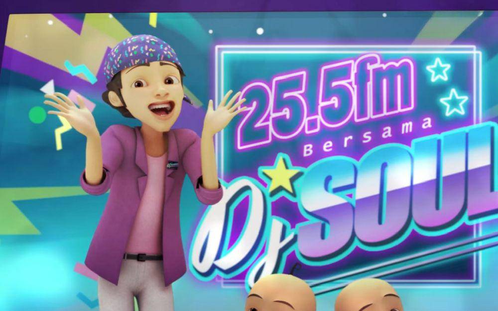 Abang Salleh ternyata adalah sosok "DJ Soul" (dok. Les' Copaque Production/Upin & Ipin)
