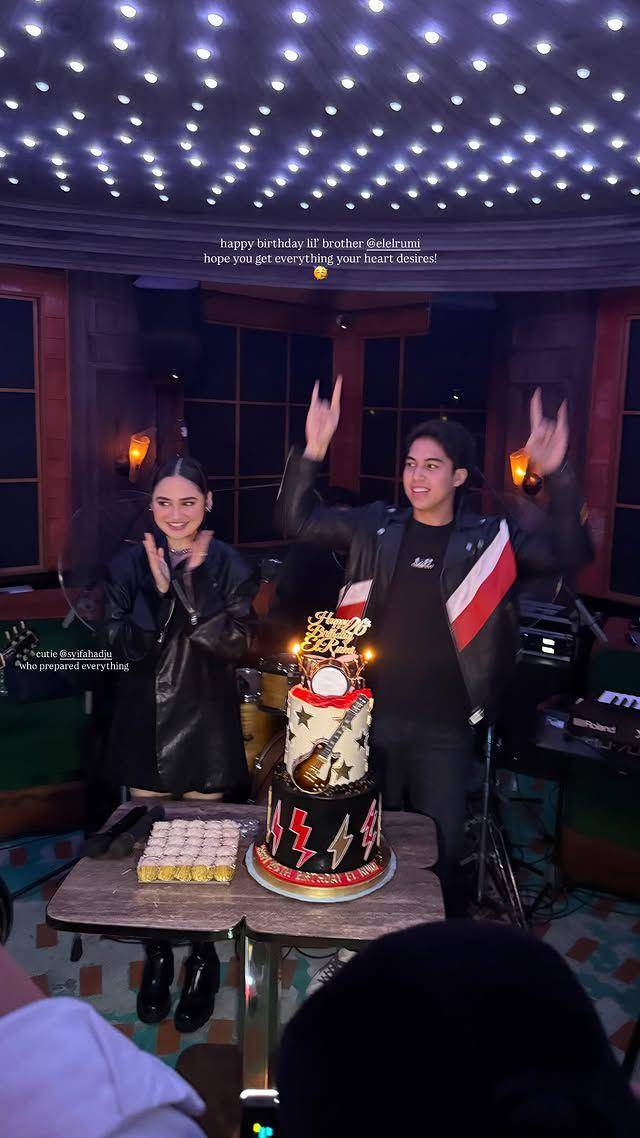 pesta ulang tahun El Rumi (Instagram.com/elelrumi)